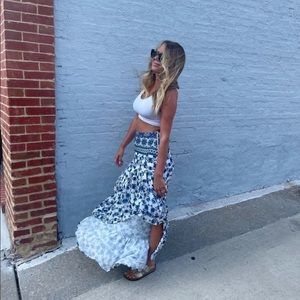 Show me your Mumu floral skirt